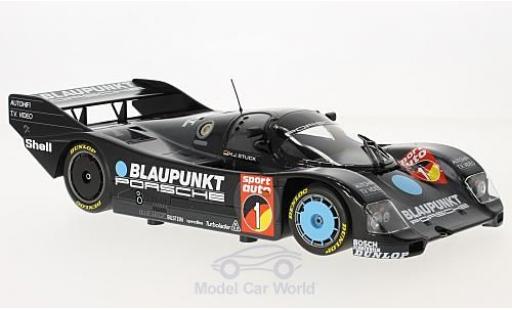 Modelauto Porsche 962 1986 C No.1 Blaupunkt Supercup Eifelrennen N&Atilde;&frac14;rburgring H-J.stuk 1/18 Minichamps