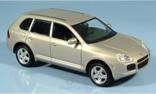 Modelauto Porsche Cayenne Turbo metallic beige 2002 1/43 Minichamps