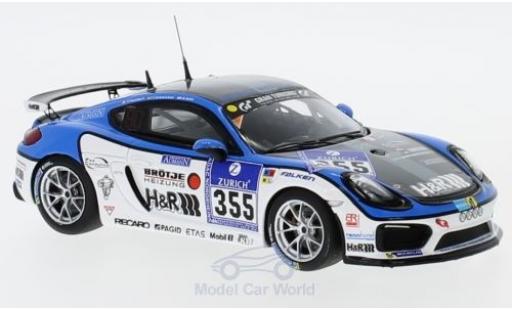 Modelauto Porsche 718 GT4 Clubsport No.355 M&Atilde;&frac14;hlner Motorsport 24h N&Atilde;&frac14;rburgring 2016 D.Bohr/F.Schmickler/P.Humbert 1/43 Minichamps