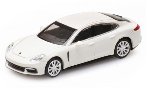 Modelauto Porsche Panamera 4S wit 2015 1/87 Minichamps