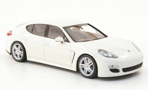 Modelauto Porsche Panamera Base Diesel wit 2010 sans Vitrine 1/43 Minichamps