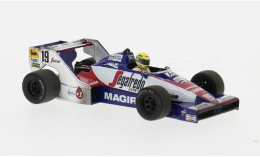 Modelauto Toleman HART TG183B No.19 formule 1 GP Brasilien 1984 1/43 Minichamps