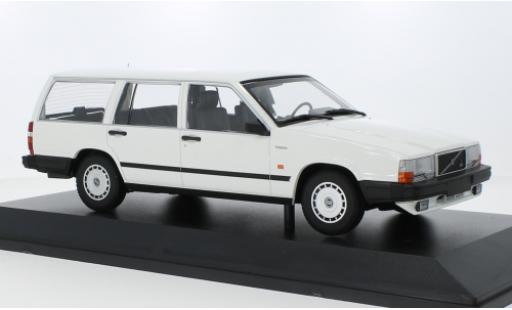 Modelauto Volvo 740 GL Stationwagen wit 1986 1/18 Minichamps