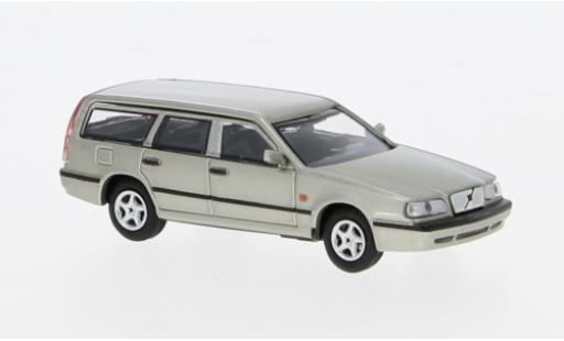 Modelauto Volvo 850 Estate Stationwagen metallic grijs 1994 1/87 Minichamps