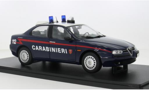 Modelauto Alfa Romeo 156 polizia 2.0 Twin Spark 1997 Carabinieri 1/18 Mitica