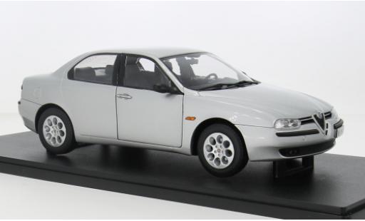 Modelauto Alfa Romeo 156 v6 2.5 24V grijs 1997 1/18 Mitica