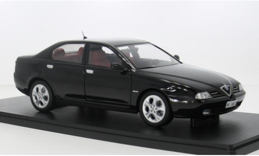 Modelauto Alfa Romeo 166 3.0 v6 zwart 1998 1/18 Mitica