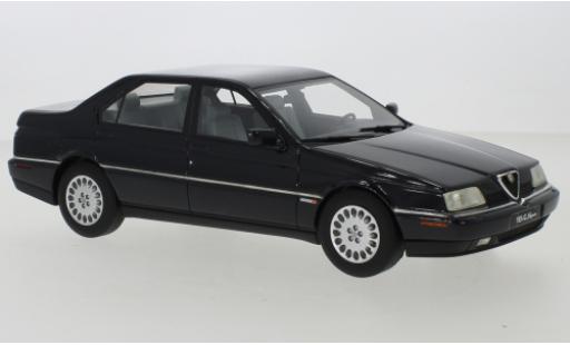 Modelauto Alfa Romeo 164 2.0 twin spark Super metallic blauw 1992 1/18 Mitica