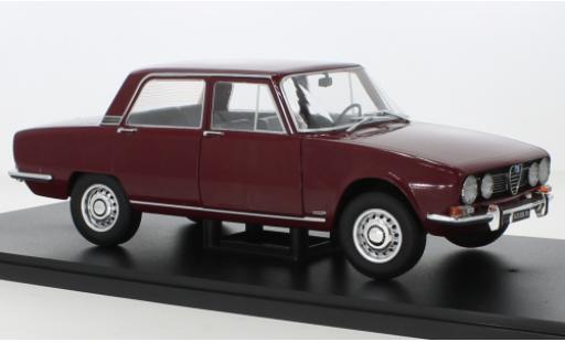 Modelauto Alfa Romeo 1750 berlina rood 1968 1/18 Mitica