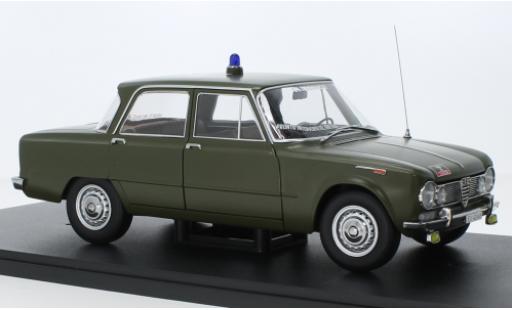 Modelauto Alfa Romeo Giulia Ti 1.6 Carabinieri roma 1963 1/18 Mitica