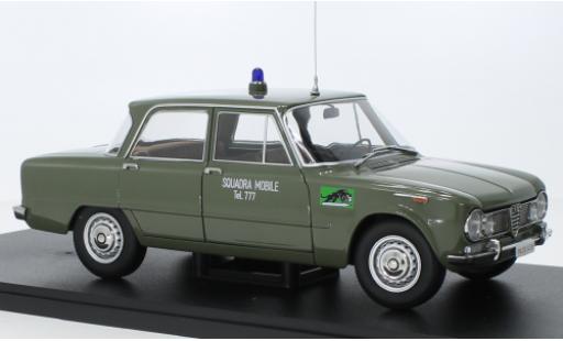 Modelauto Alfa Romeo Giulia Ti 1.6 Polizia Milano 1963 1/18 Mitica