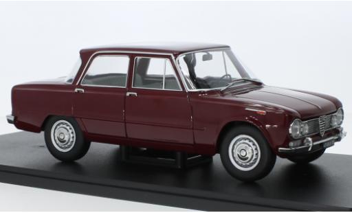 Modelauto Alfa Romeo Giulia Ti 1.6 rood 1962 1/18 Mitica