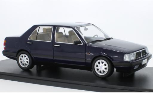 Modelauto Lancia Thema 6V 1S blauw 1984 1/18 Mitica