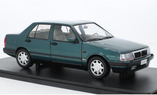 Modelauto Lancia Thema Turbo 16V LX 2S metallic turquoise 1991 1/18 Mitica