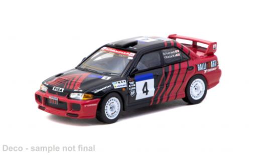 Modelauto Mitsubishi Lancer Evolution III EVO Rally China 1998 #4 Y.Kataoka 1/64 Tarmac Works