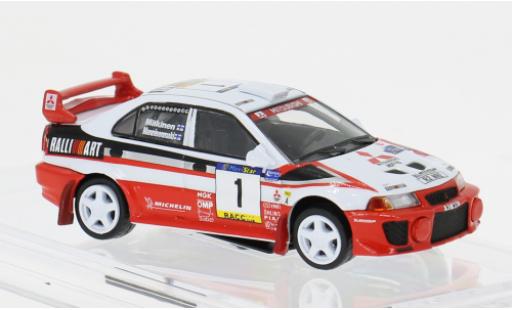Modelauto Mitsubishi Lancer Evolution V Rally Catalunya 1998 #1 1/64 BM Creations