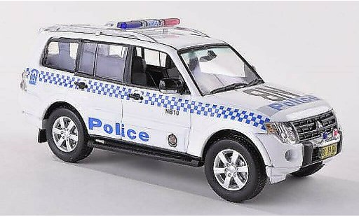 Mitsubishi Pajero Base 1/43 Vitesse Australian NSW Politie modelauto