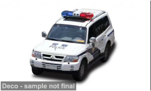 Modelauto Mitsubishi Pajero V73 China Politie 1/18 Sun Star