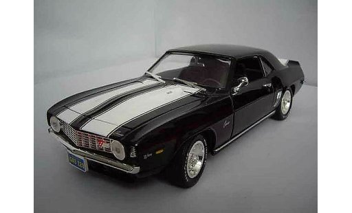 Chevrolet Camaro Z28 1/18 Ertl zwart bandes wits 1969 modelauto