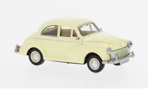 Modelauto Morris Minor Base 1000 geel 1956 1/87 Brekina