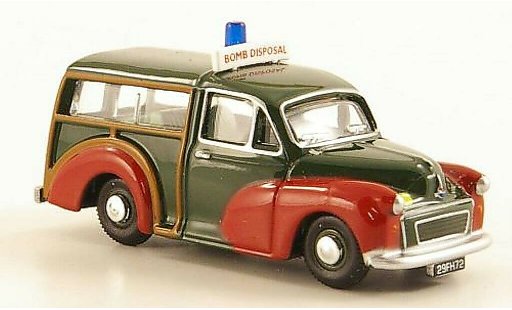 Morris Minor Traveller 1/76 Oxford Bomb Disposal modelauto