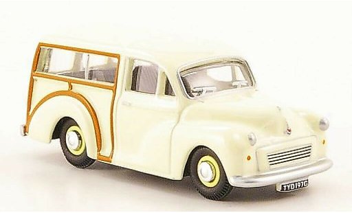 Morris Minor Traveller 1/76 Oxford wit modelauto