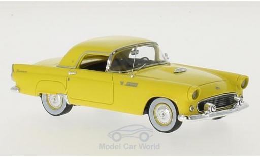 Modelauto Ford Thunderbird Two-Seater Hardtop geel 1/43 Motorhead