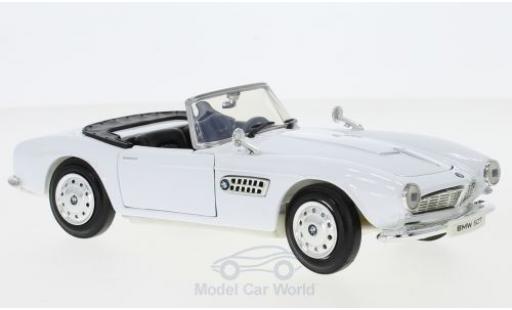 Modelauto Bmw 507 cabriolet wit 1/24 Motormax