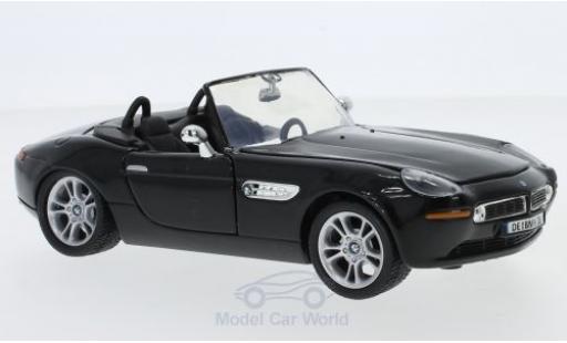 Modelauto Bmw Z8 roadster zwart 1/24 Motormax
