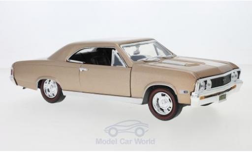 Modelauto Chevrolet Chevelle SS 396 metallic bruin 1967 1/18 Motormax