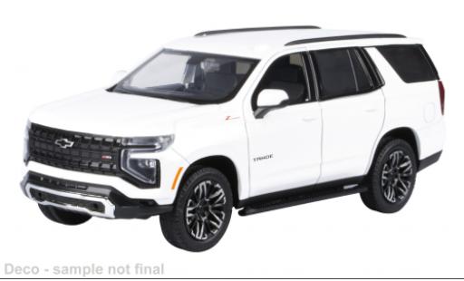 Modelauto Chevrolet Tahoe suv Z71 wit 2025 1/24 Motormax