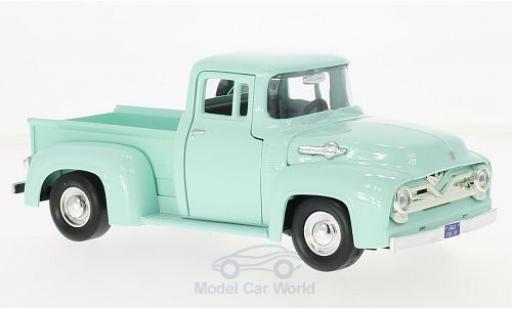 Modelauto Ford F-100 Pickup 00 Pick Up groen 1955 1/24 Motormax