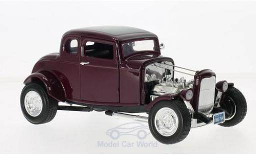 Modelauto Ford Hot Rod 1932 metallic lila 1/18 Motormax