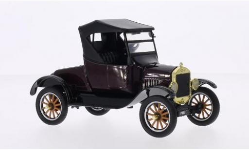 Modelauto Ford Model T Runabout metallic rood/zwart 1925 1/24 Motormax