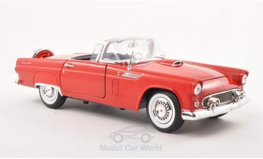 Modelauto Ford Thunderbird Two-Seater Cabriolet rood 1956 1/18 Motormax