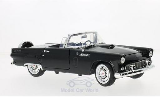 Modelauto Ford Thunderbird Two-Seater Cabriolet zwart 1/18 Motormax