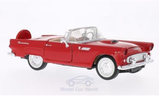Modelauto Ford Thunderbird Two-Seater rood 1956 1/24 Motormax