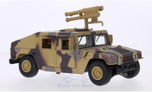 Modelauto Hummer Humvee Base mit Starburst Raketenwerfer camouflage 1/24 Motormax