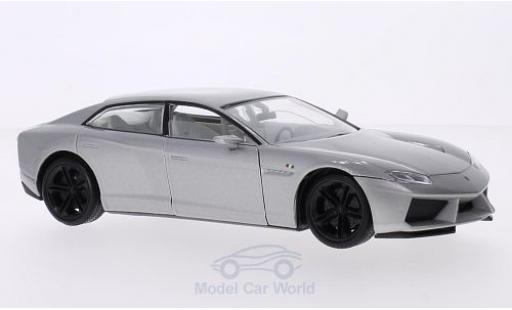 Modelauto Lamborghini Estoque Base metallic grijs 1/18 Motormax