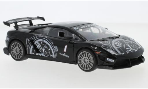 Modelauto Lamborghini Gallardo LP560-4 Super Trofeo zwart/Dekor No.1 Witpain 1/24 Motormax