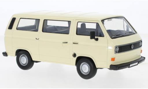 Modelauto Volkswagen T3 Base Bus beige 1/24 Motormax