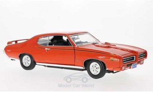 Modelauto Pontiac GTO The Judge oranje 1969 1/18 Motormax