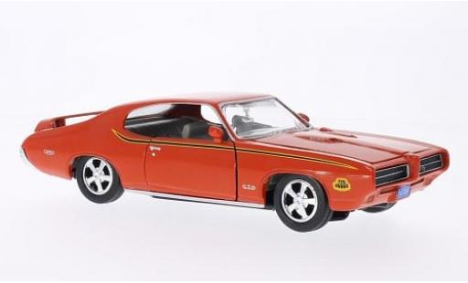 Modelauto Pontiac GTO The Judge oranje 1969 1/24 Motormax