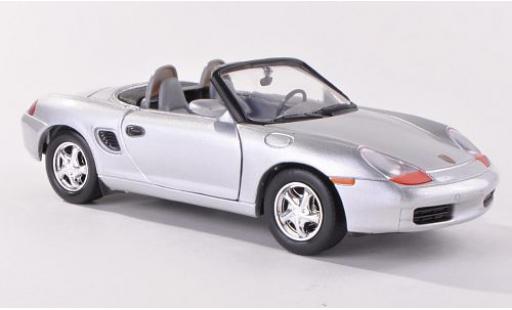 Modelauto Porsche Boxster (986) grijs 1/24 Motormax