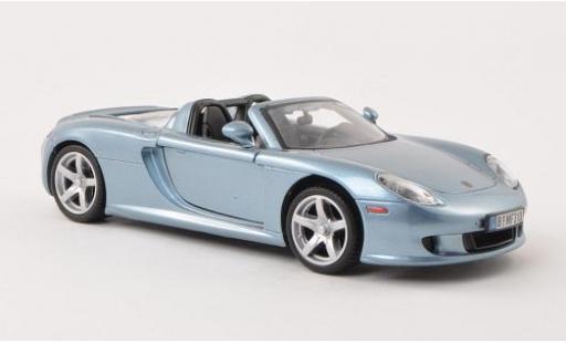 Modelauto Porsche Carrera GT Base metallic blauw 1/24 Motormax