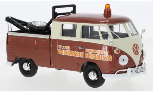 Modelauto Volkswagen T1 Base Abschleppwagen Specialists 1/24 Motormax