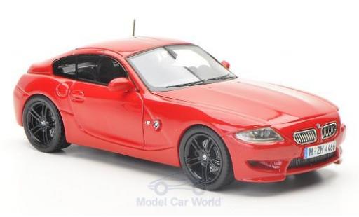 Modelauto Bmw Z4 m coupe (E86) rood 2009 1/43 Neo