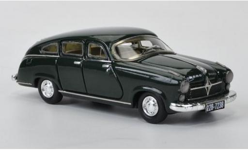 Modelauto Borgward Hansa 2400 berline groen 1952 1/87 Neo