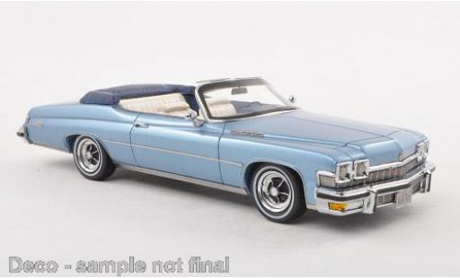 Modelauto Buick Le Sabre Convertible 2-Door Cabriolet blauw 1974 1/43 Neo