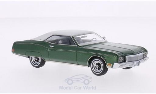 Modelauto Buick Riviera coupe Mk.II metallic groen/wit 1970 1/43 Neo